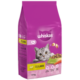 whiskas dry food lamb